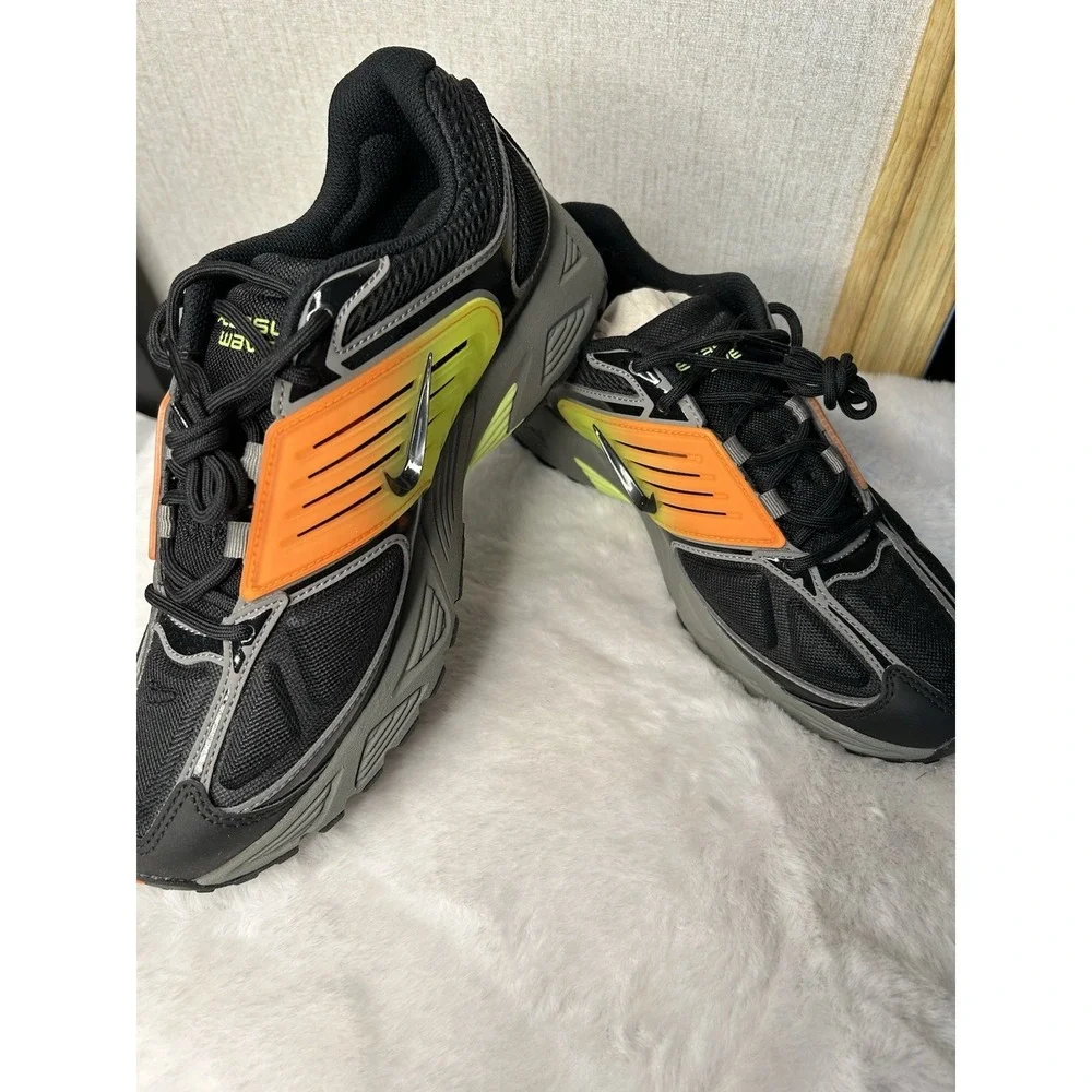 Size 8.5 - Nike Pegasus Wave Gradient Cage - Black Safety Orange